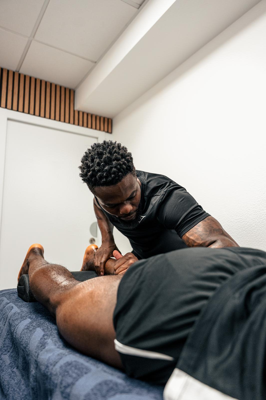 Séance de massage sportif et bien-être